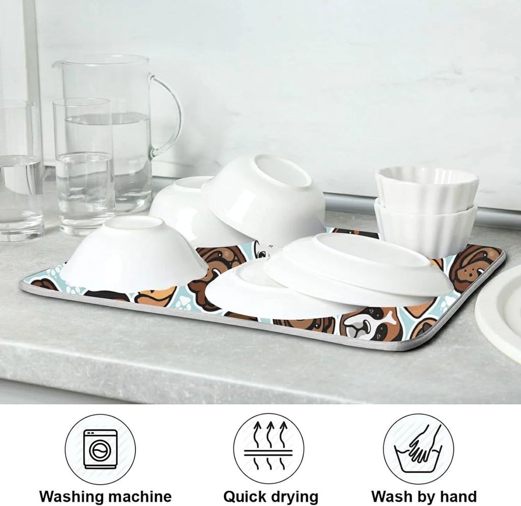 18" × 24" Microfiber Absorbent Drying Mat H460238