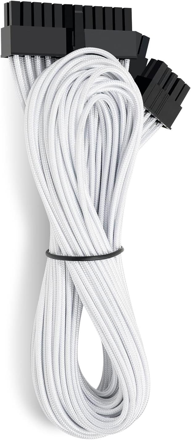 Mod White Sleeved Modular PSU Cable Set G6761