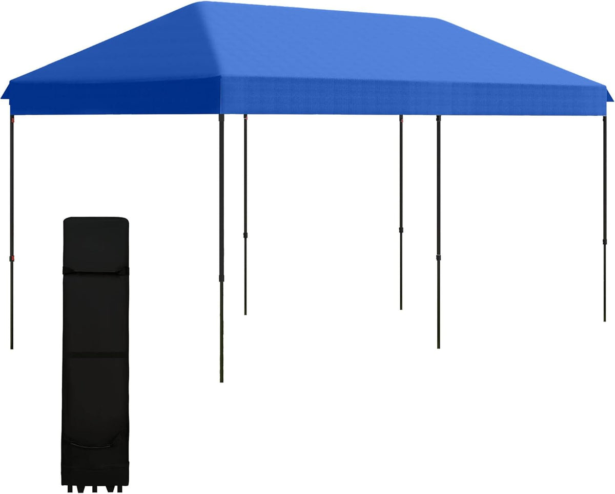 10' x 20' Heavy Duty Pop Up Canopy Tent Dark Blue E6193