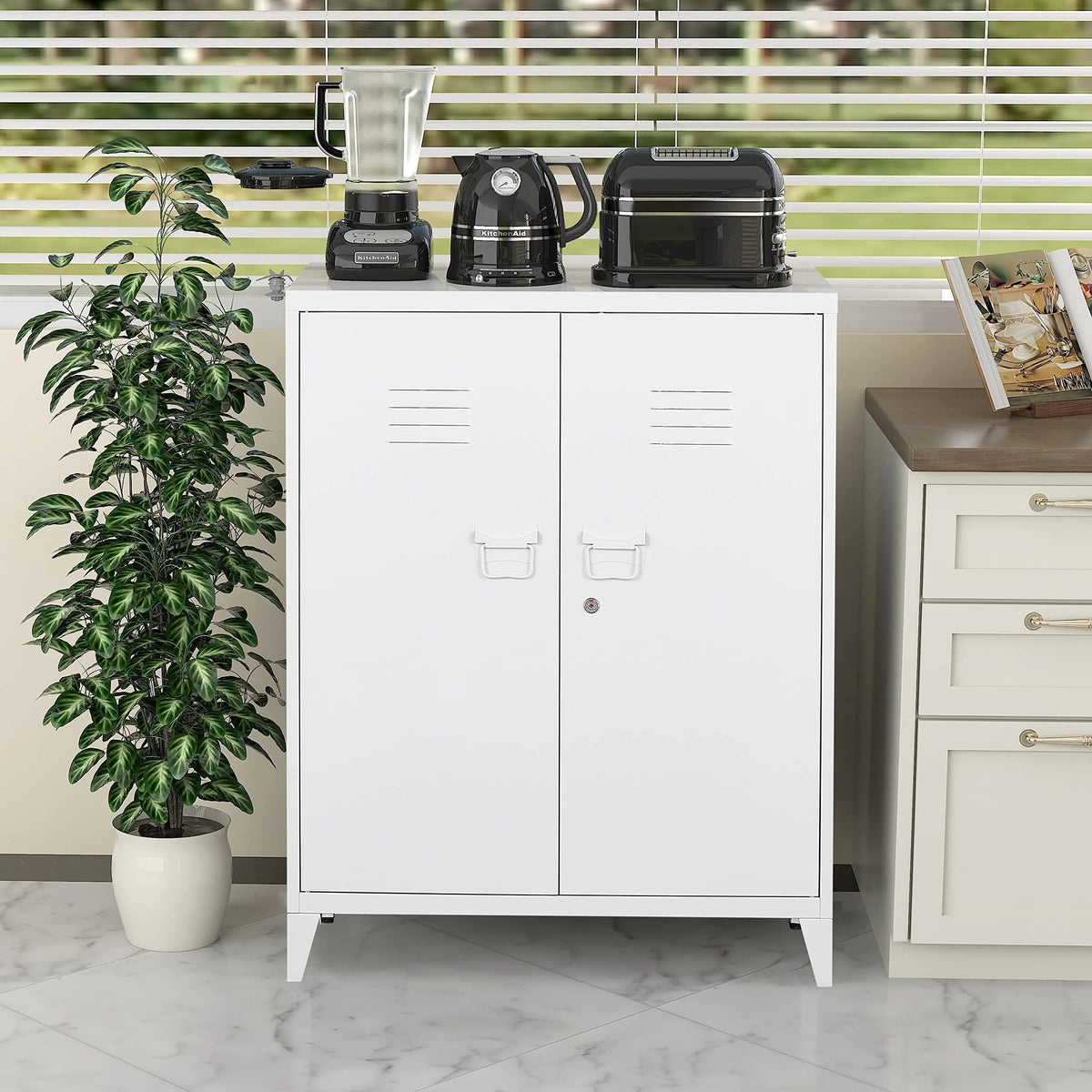 Metal Locker with 2 Doors G29004