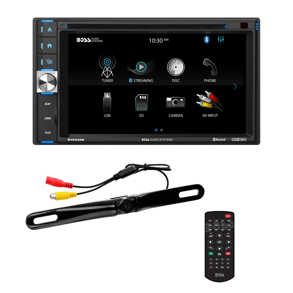 6.2” LCD Car DVD Player with Rearview Camera W103
