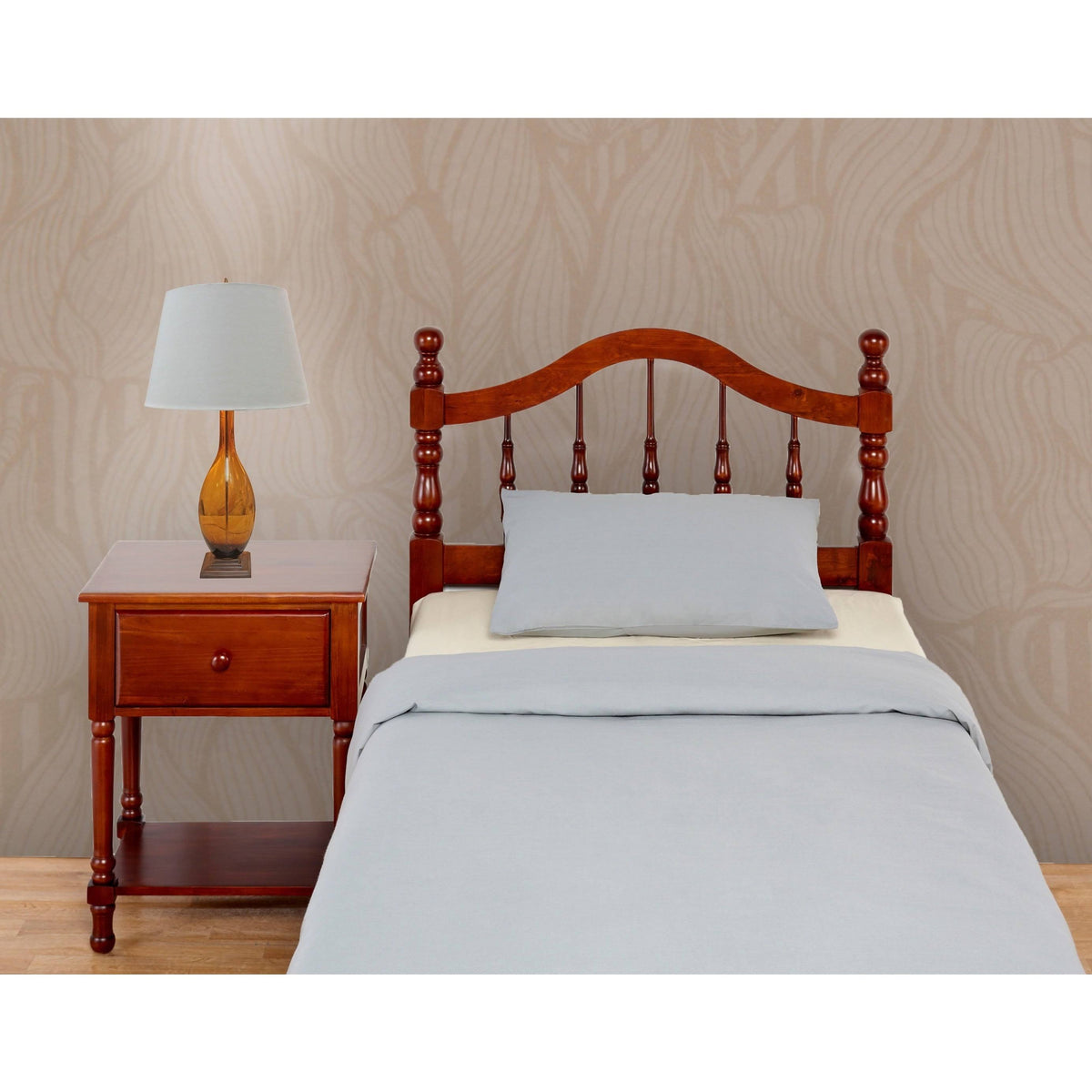 Twin Traditional Style Headboard Cherry C74618