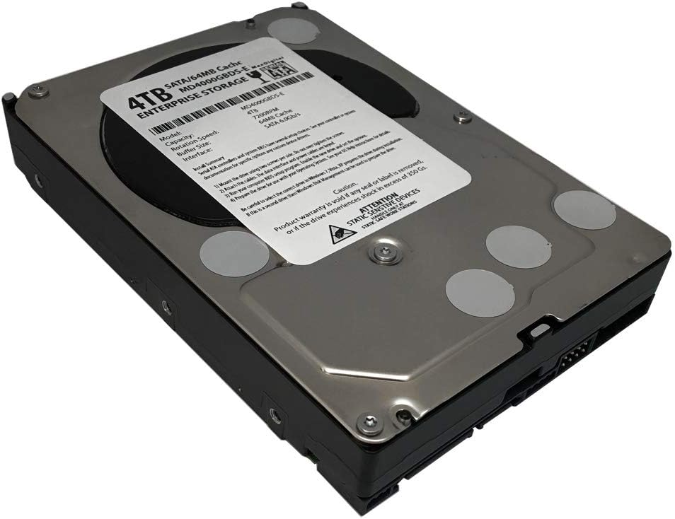 4TB 7200RPM 64MB Cache SATA III 3.5" Internal Hard Drive Pack of 2 E7438