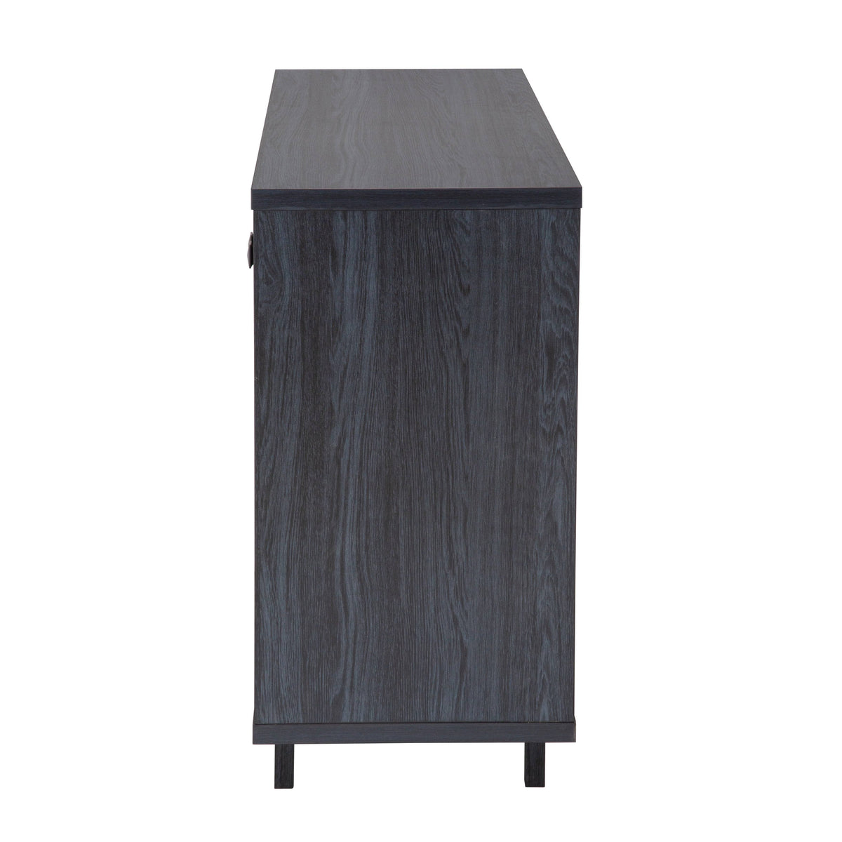 47x22W Distressed Grey Sideboard Storage Cabinet M7855