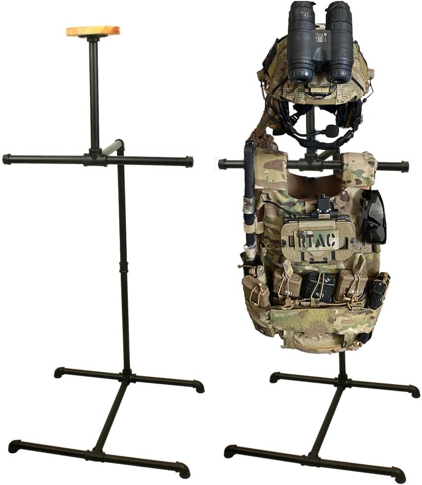 Tactical Gear Stand - Tactical Vest Hanger - Duty Gear Rack M734031