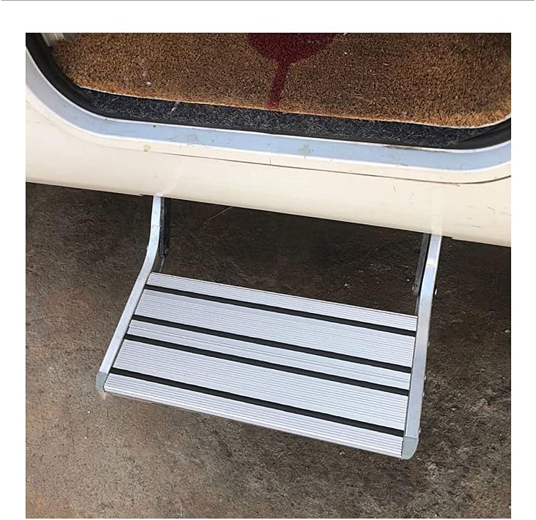 Manual Folding Aluminum Alloy RV Step W733