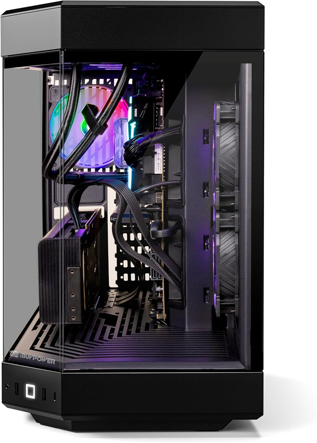Black Gaming PC Desktop Intel Core i9 13900KF NVIDIA GeForce RTX 4070 12GB 32GB DDR5 1TB NVMe Windows 11 Home H13067