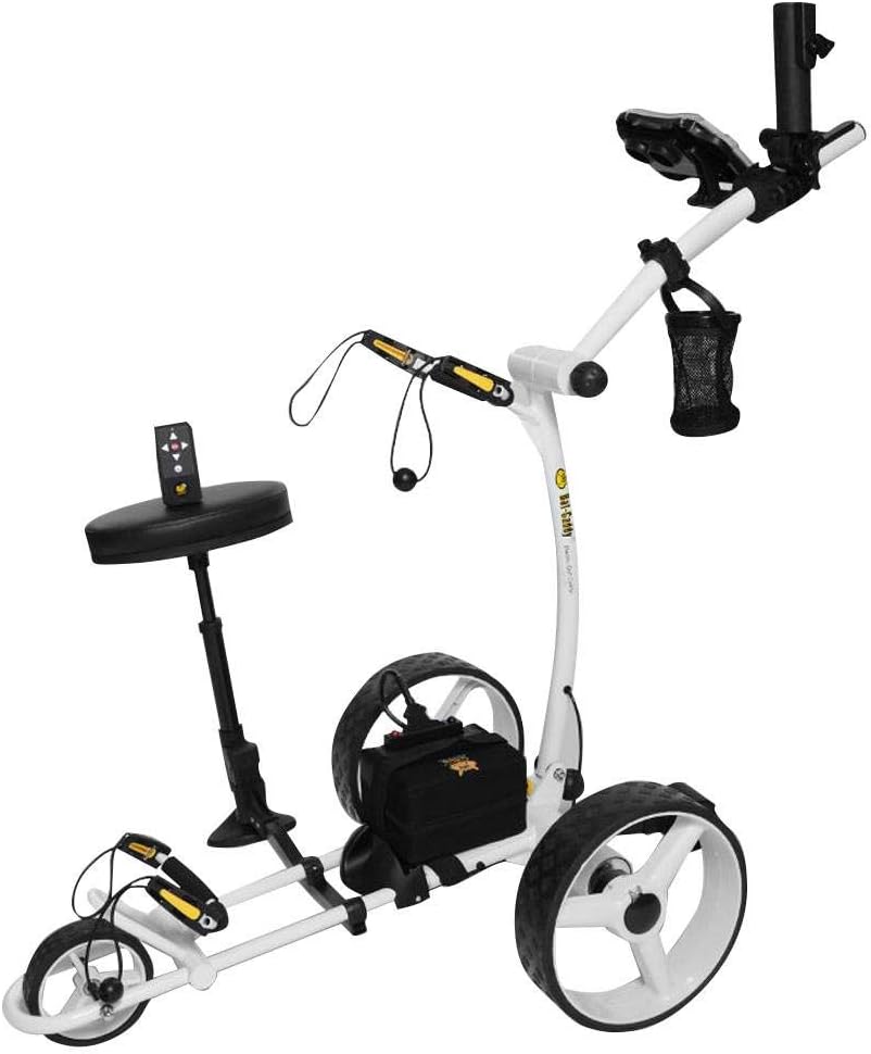 White Remote Control Cart 35Ah D996