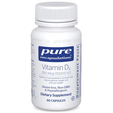 Vitamin D3 250 mcg 60 Capsules G255415
