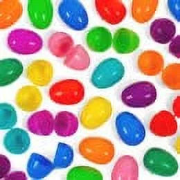 Pre Filled Chocolate Candy Plastic Easter Eggs (200) W46335