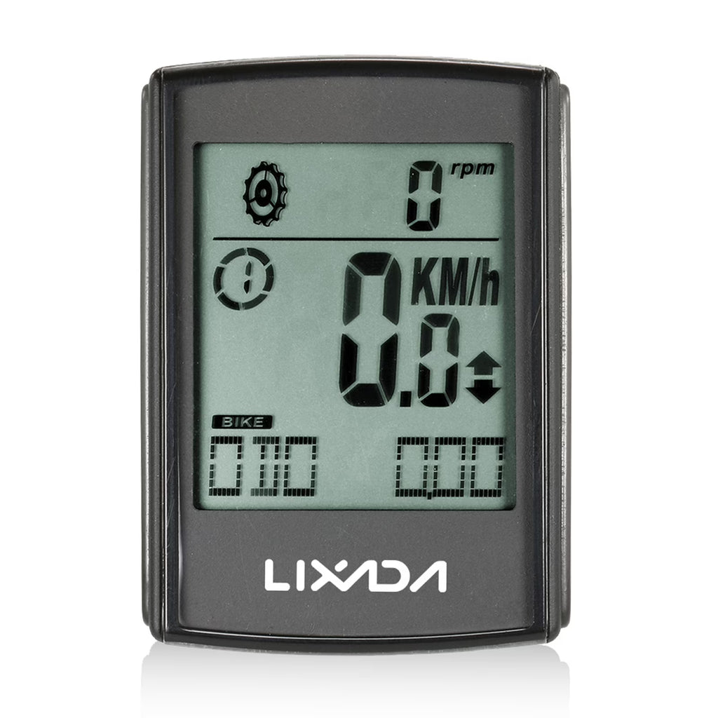 Wireless Cycling Computer with LCD Display Speed & Cadence Tracker R27727
