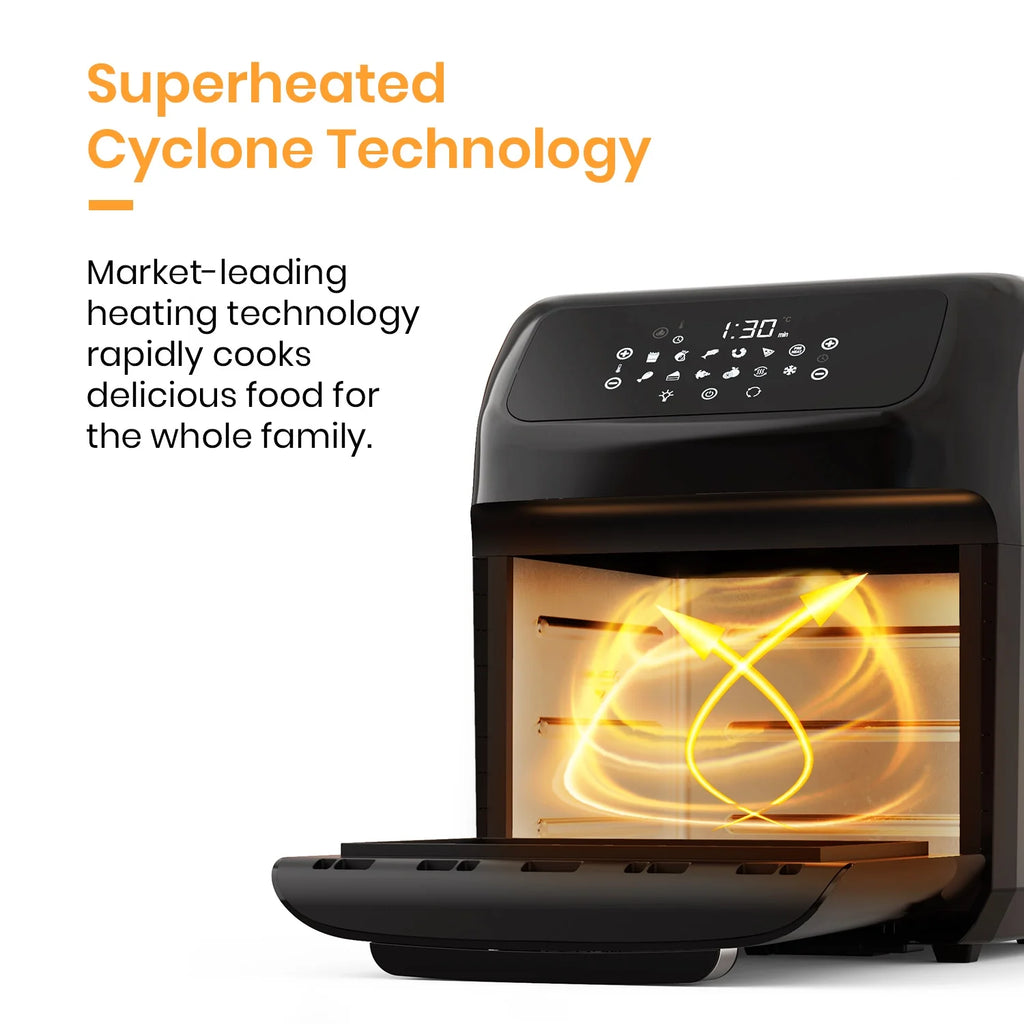 12.7 Quarts Large Air Fryer Toaster Oven with 19 Accessories X622744