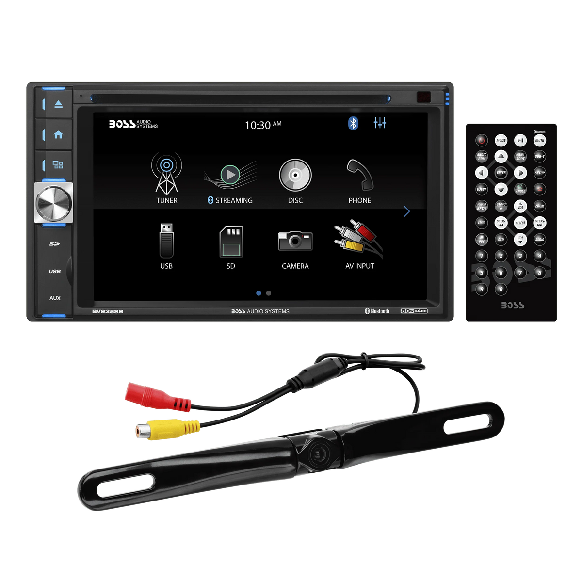 6.2” LCD Car DVD Player with Rearview Camera W103