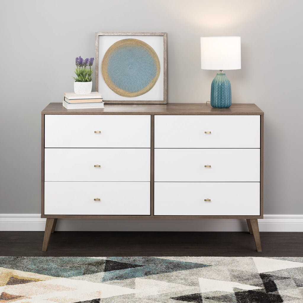 6 Drawer Wooden Dresser W641782