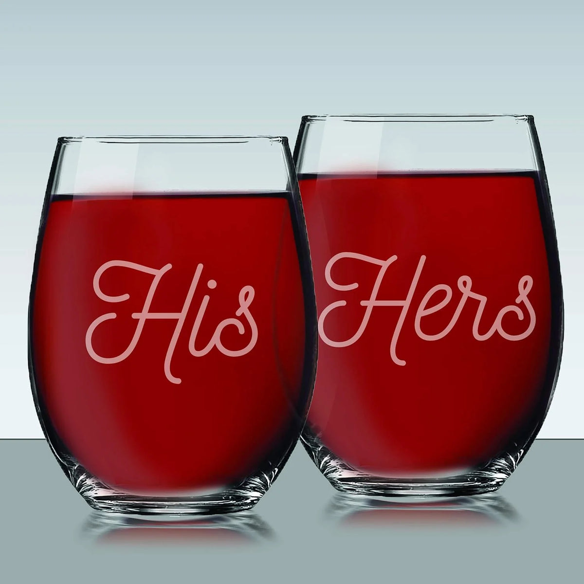 Stemless Wine Glasses Set Of 2 P428