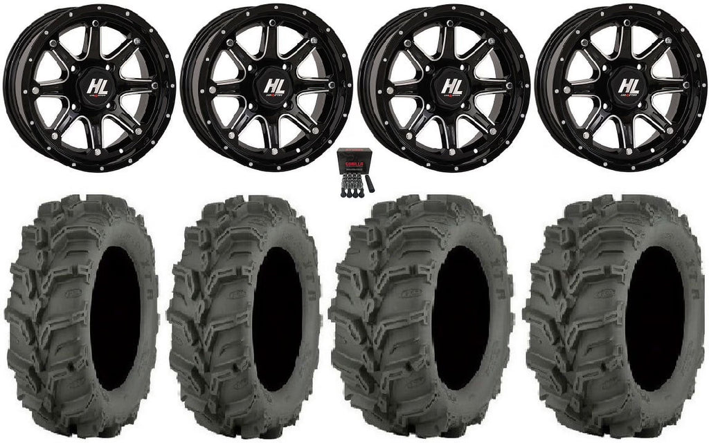 14" Machined Wheels 27" Mud Lite XTR Tires C619707