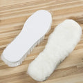 Real Wool Sheepskin Insoles Winter Warm Soft Thick Shoe Pad S886573