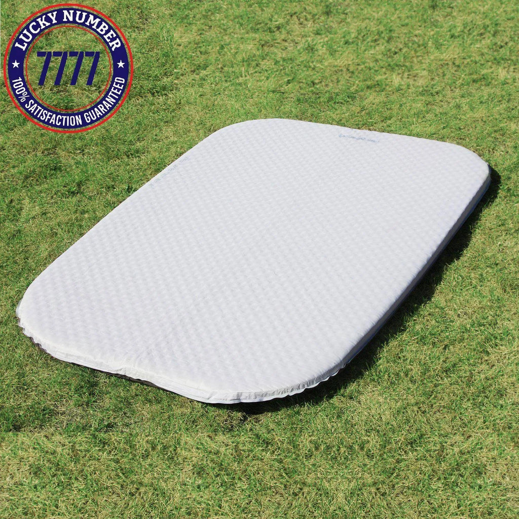 Deluxe Double Self-Inflating Camping Pad, 3 Inches Thick B14071