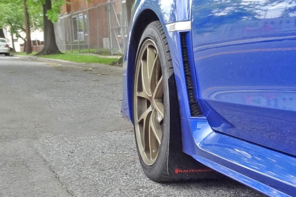Black Mud Flap with Red Logo E4267