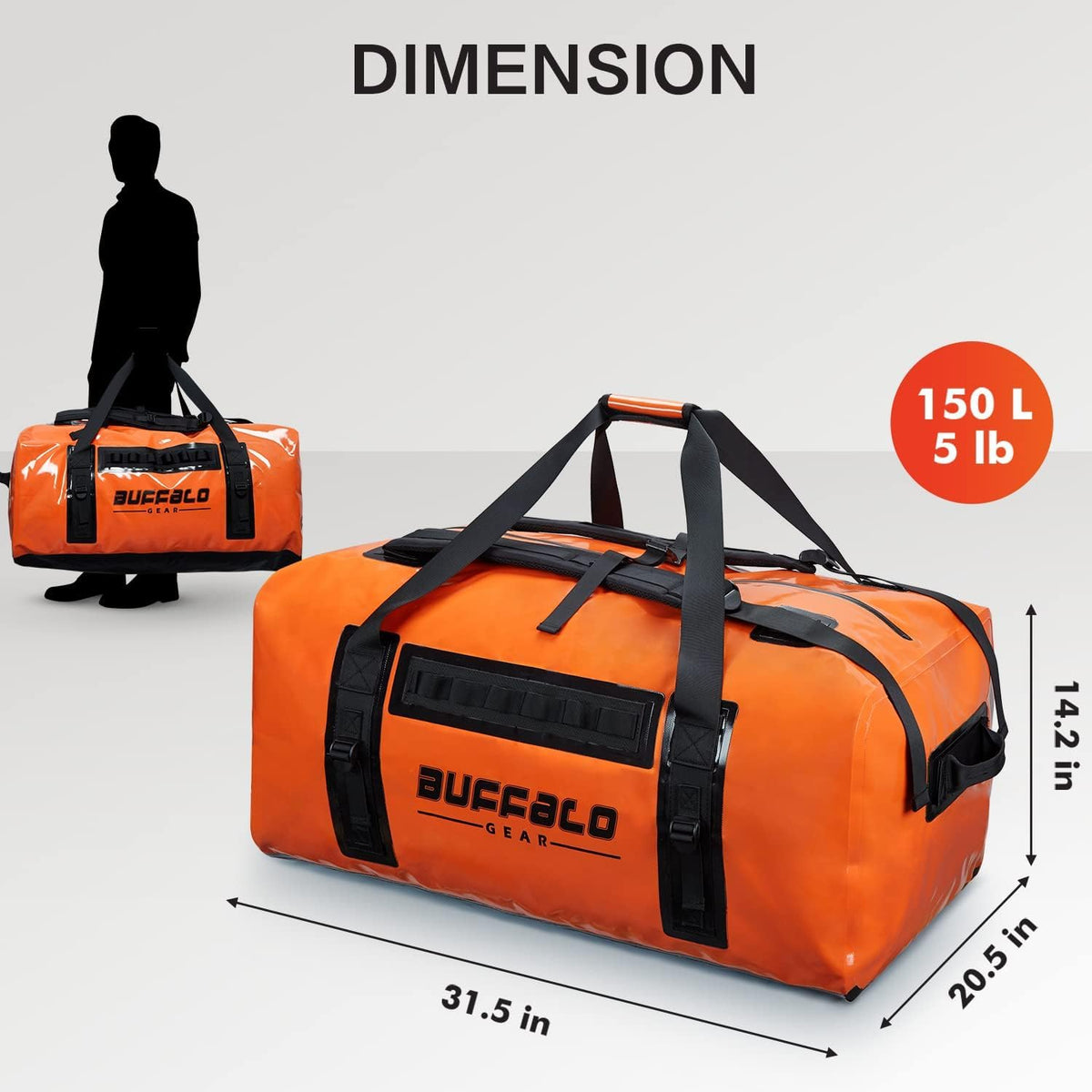 120L Large Dry Bag for Camping M2104