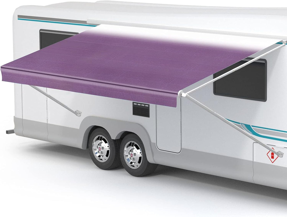 Waterproof Vinyl RV Awning Fabric Replacement - 18' P5787
