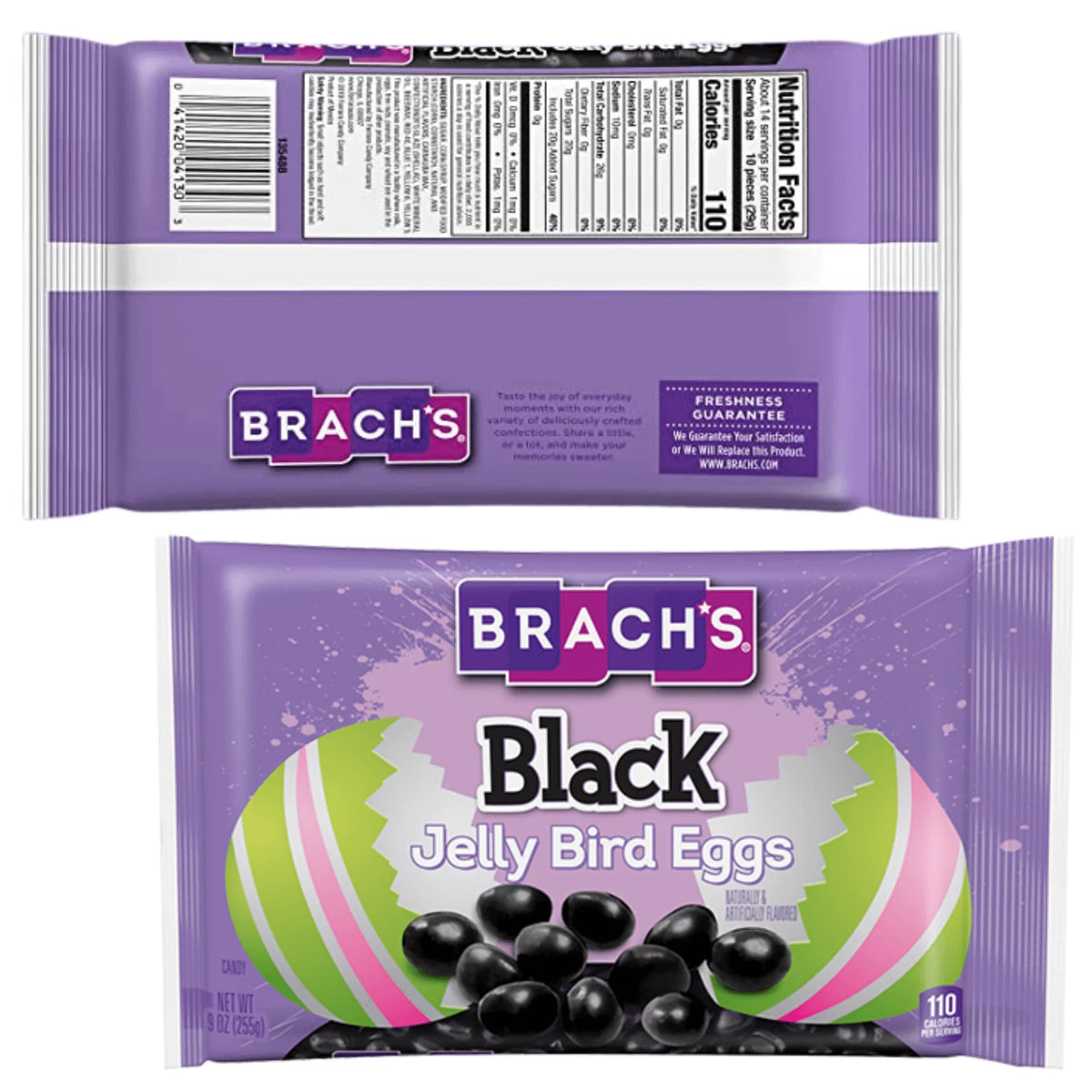 Black Jelly Beans Bundle, Two 9 Oz Bags E345175