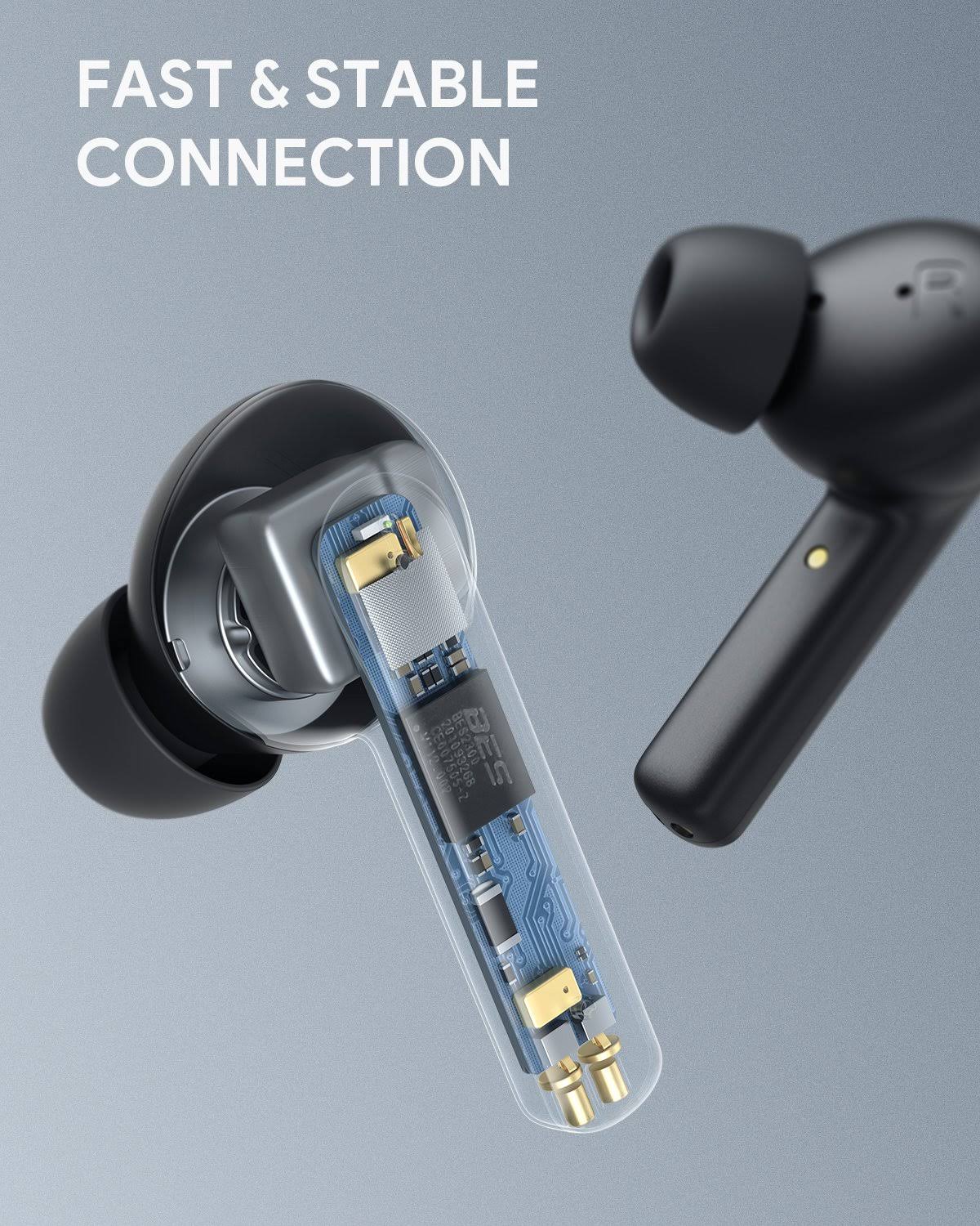 True Wireless Earbuds Active Noise Cancelling Bluetooth 5 J4076