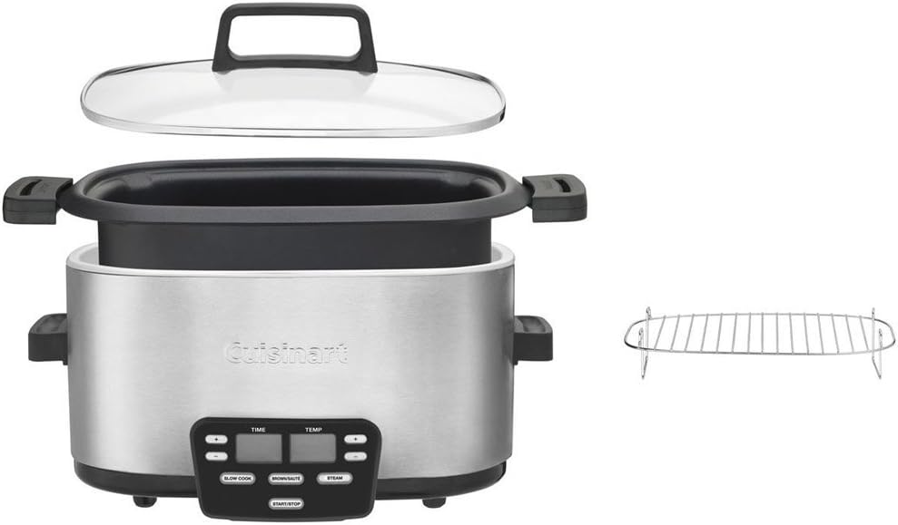 3-In-1 Multi-Cooker, Slow Cooker, Steamer O2072