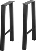 Metal Coffee Table Legs 28" Height 17.7" Wide 2 Pcs W75160