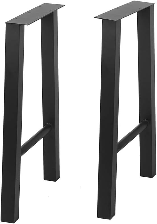 Metal Coffee Table Legs 28" Height 17.7" Wide 2 Pcs W75160