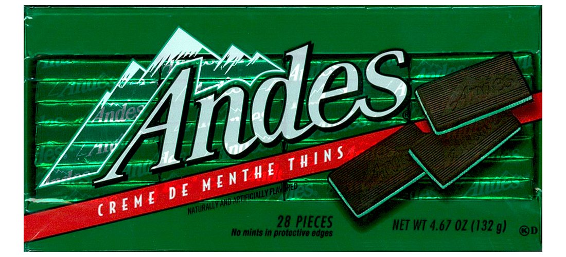 Rectangular Chocolate Sandwich Mint Candies, 4.67 Oz, 28 Count R31960