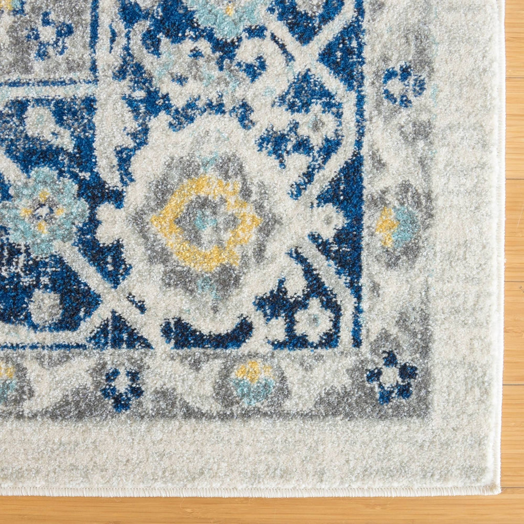 Navy 5 x 7 ft Indoor Area Rug D1257