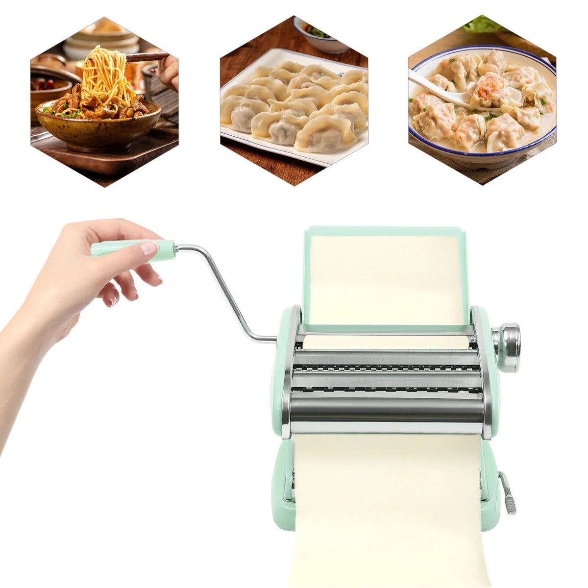 Green 2.36in Pasta Maker D81238