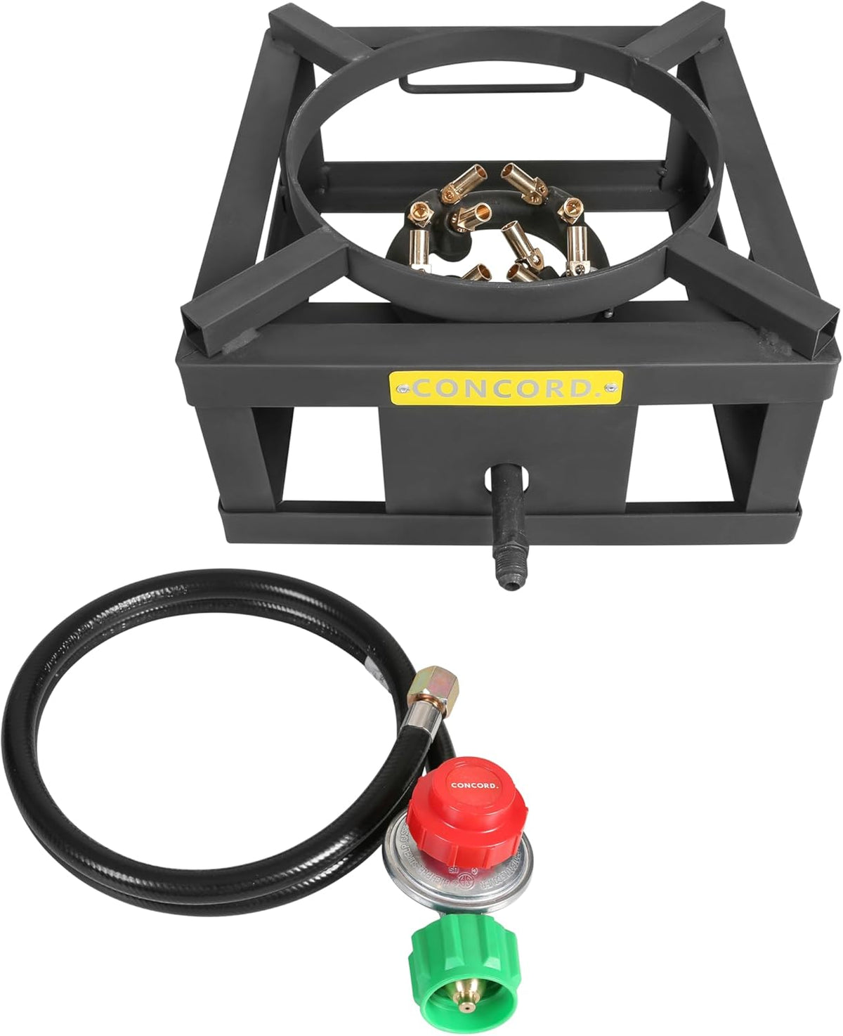 12" Single Propane Outdoor Burner with Built in Wok Ring G4498
