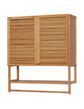 Bamboo 2 Door Wall Cabinet A3239