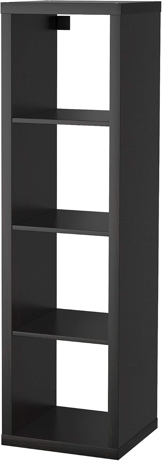 Black Brown Bookcase Shelving Unit X92774