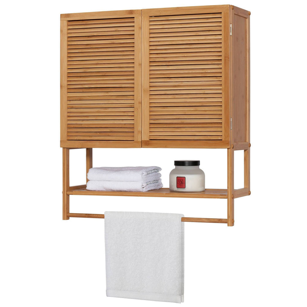 Bamboo 2 Door Wall Cabinet A3239