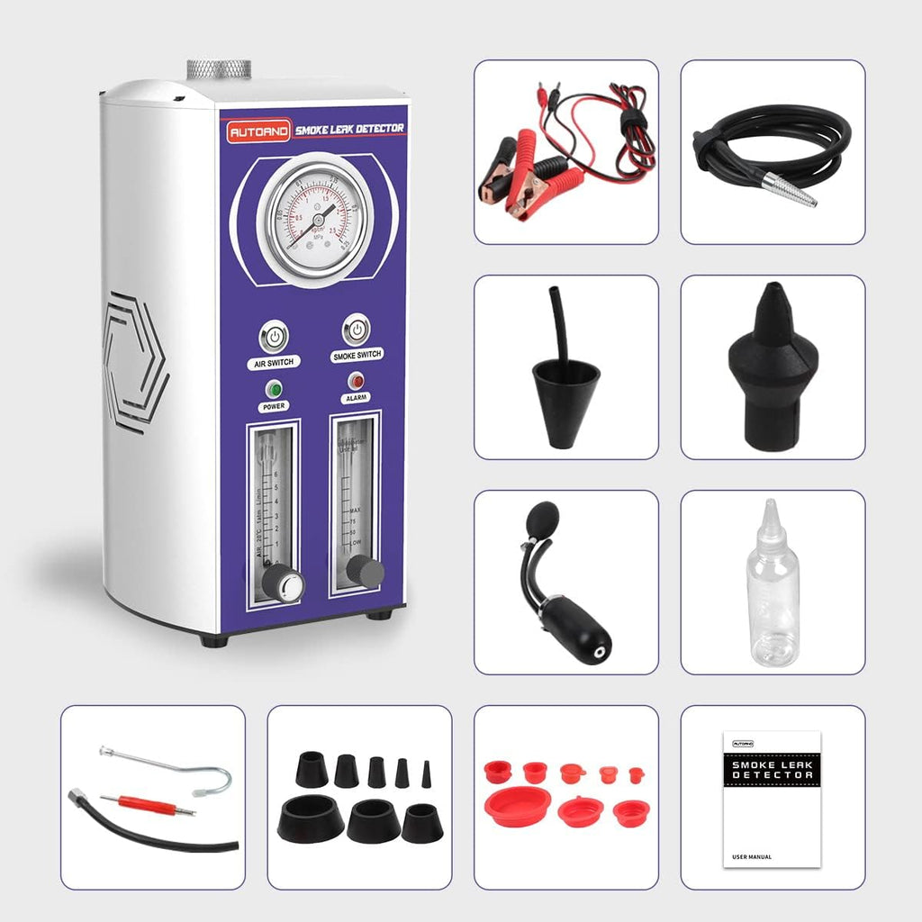 Smoke Machine Leak Detector, 2 Modes Automotive Fuel Pipe System Leakage Diagnostic Tester P3908