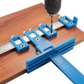 Cabinet Hardware Jig Tool Adjustable Drill Template Guide Pack of 2 M31961