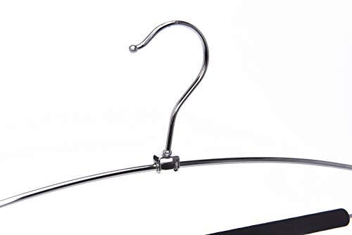 3 Multi-Bar Metal Pants Hangers with Non-Slip Foam Padding O44684