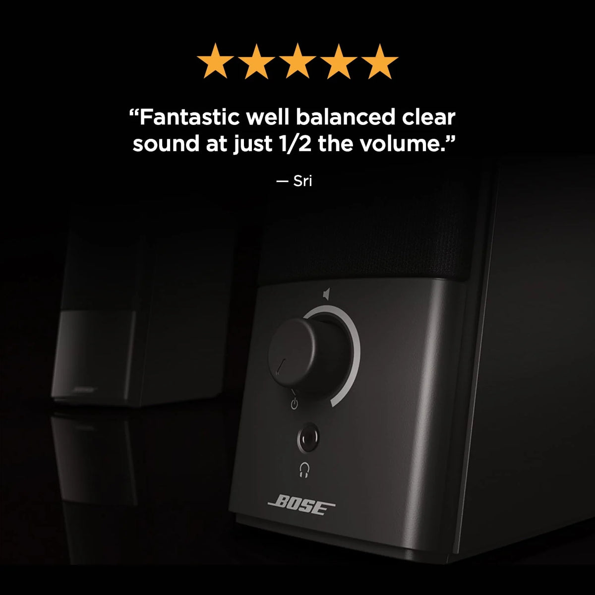 2 speakers per pack, 7.5 inches Computer Speaker System R17071