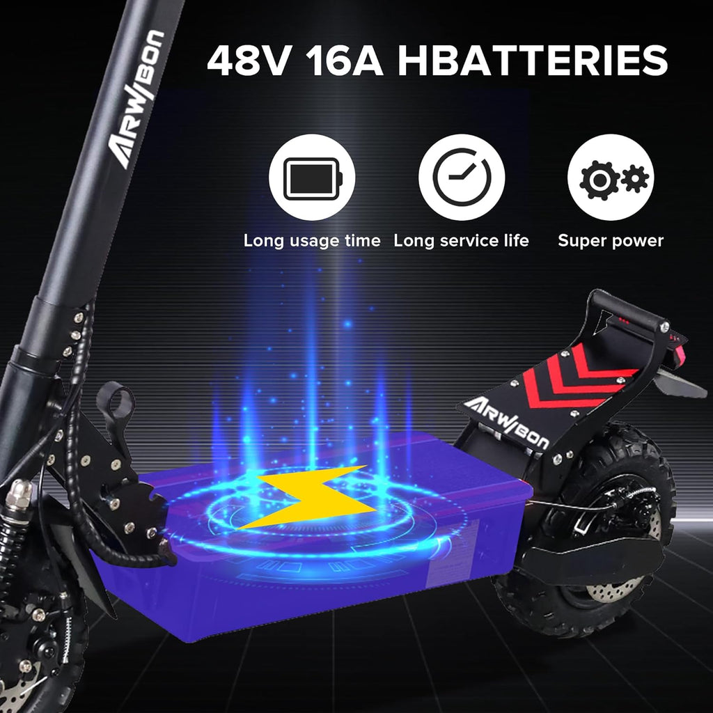 2500W 11 inch Pneumatic Tire Foldable Electric Scooter F23427