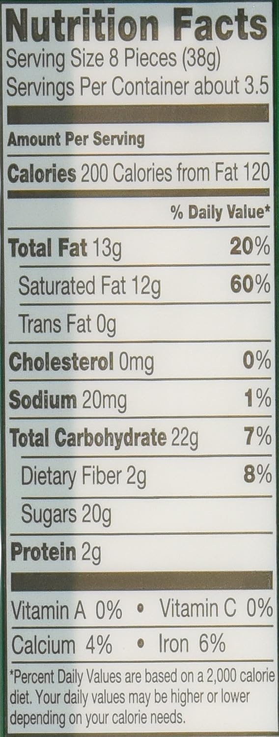 Rectangular Chocolate Sandwich Mint Candies, 4.67 Oz, 28 Count R31960