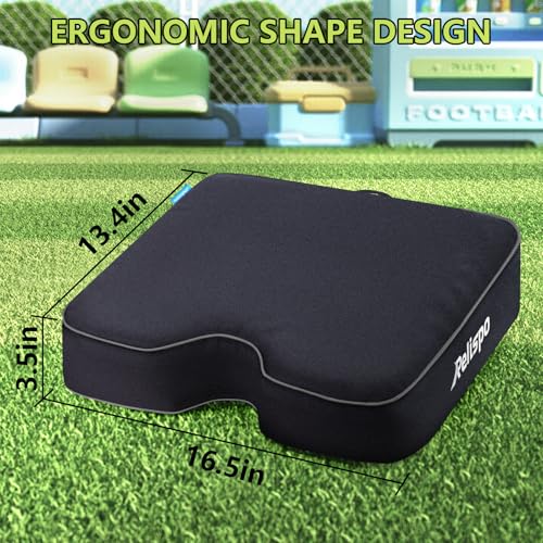Stadium Seat Cushion with Memory Foam Waterproof Extra Thick L766