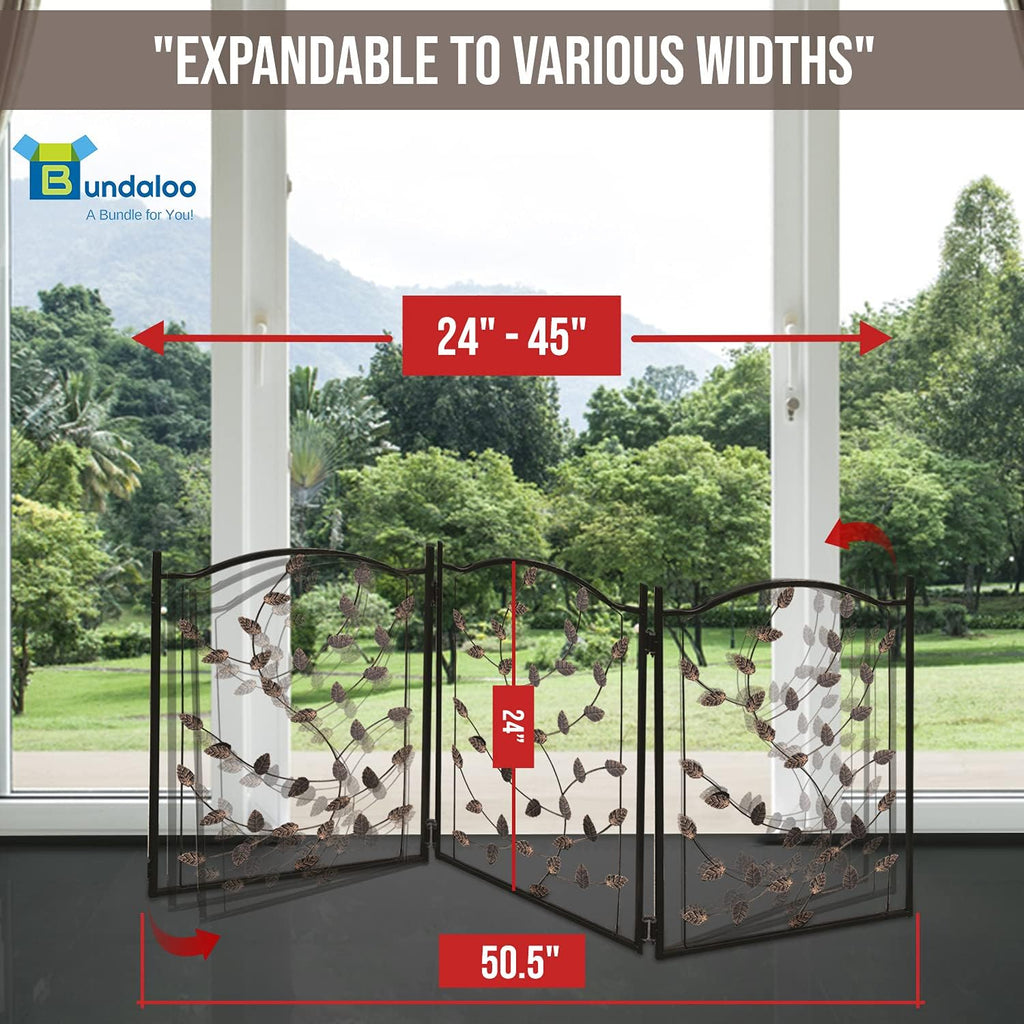 Freestanding Metal Folding Pet Gate M842422