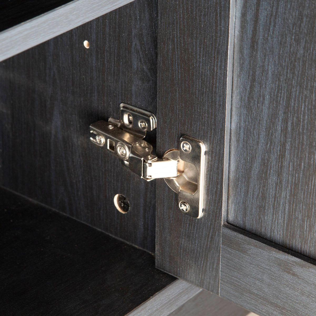 47x22W Distressed Grey Sideboard Storage Cabinet M7855