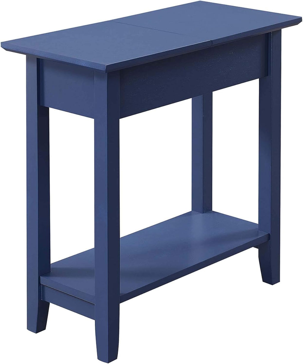 Black Flip Top End Table C1317