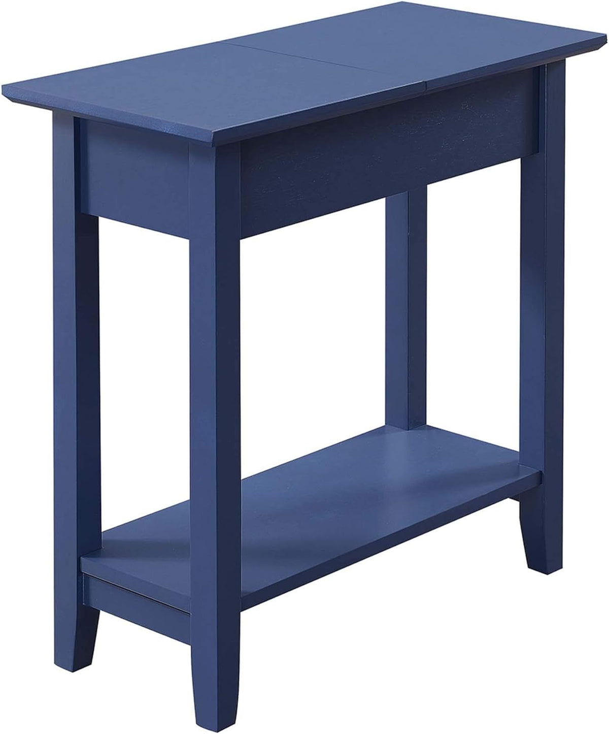 Black Flip Top End Table C1317