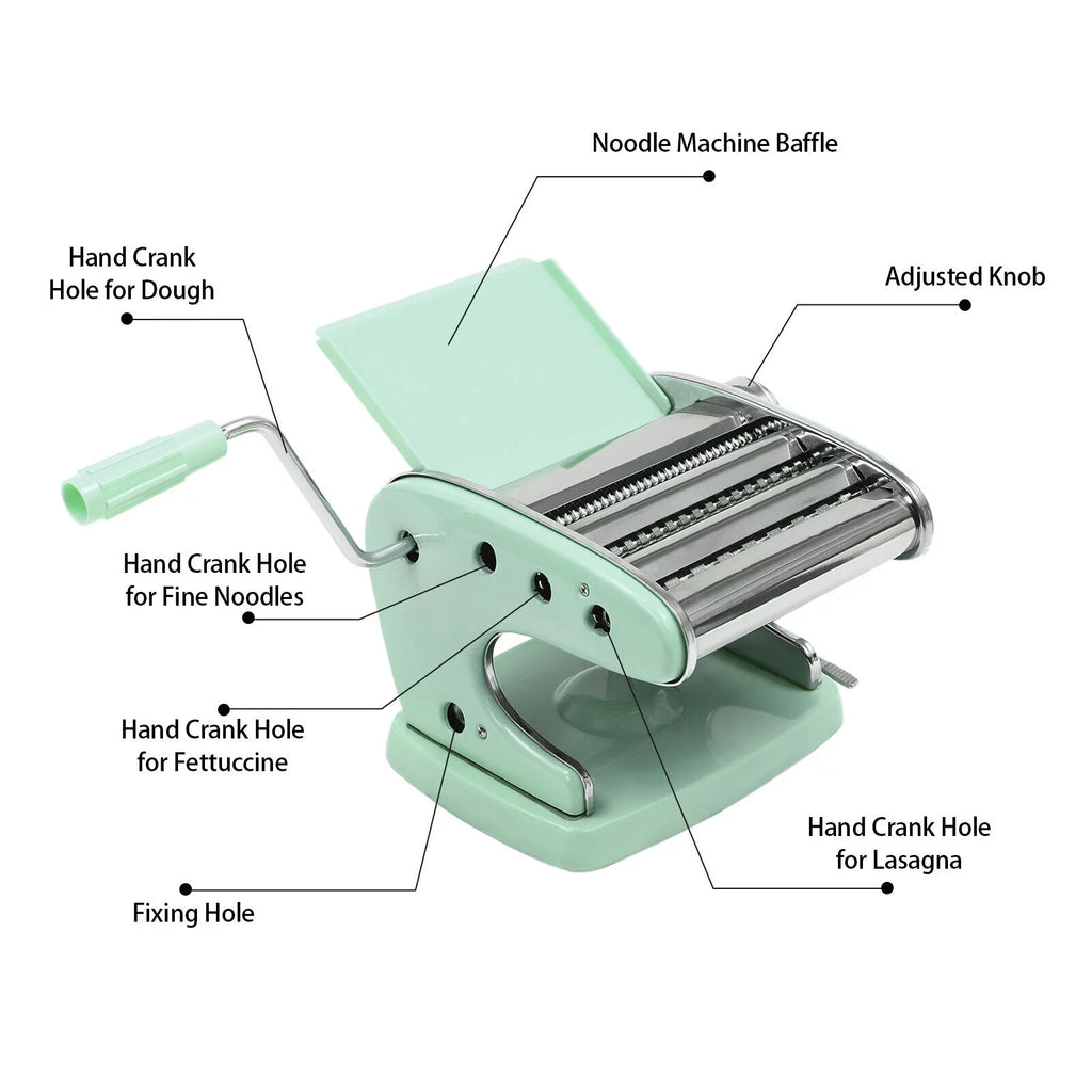 Green 2.36in Pasta Maker D81238