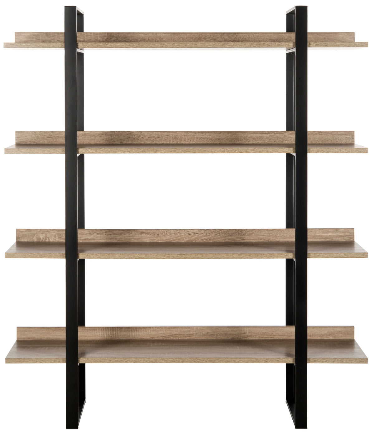 Oak Black 4 Tier Etagere K401